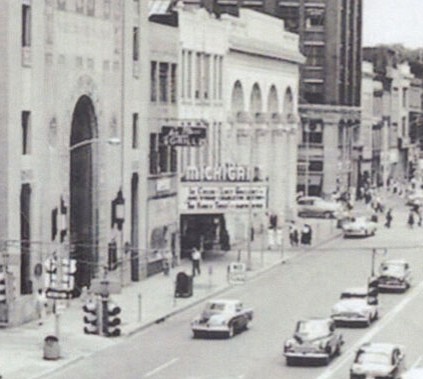 Michigan Theatre - Post Card View (newer photo)